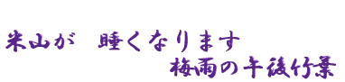 ご出身は